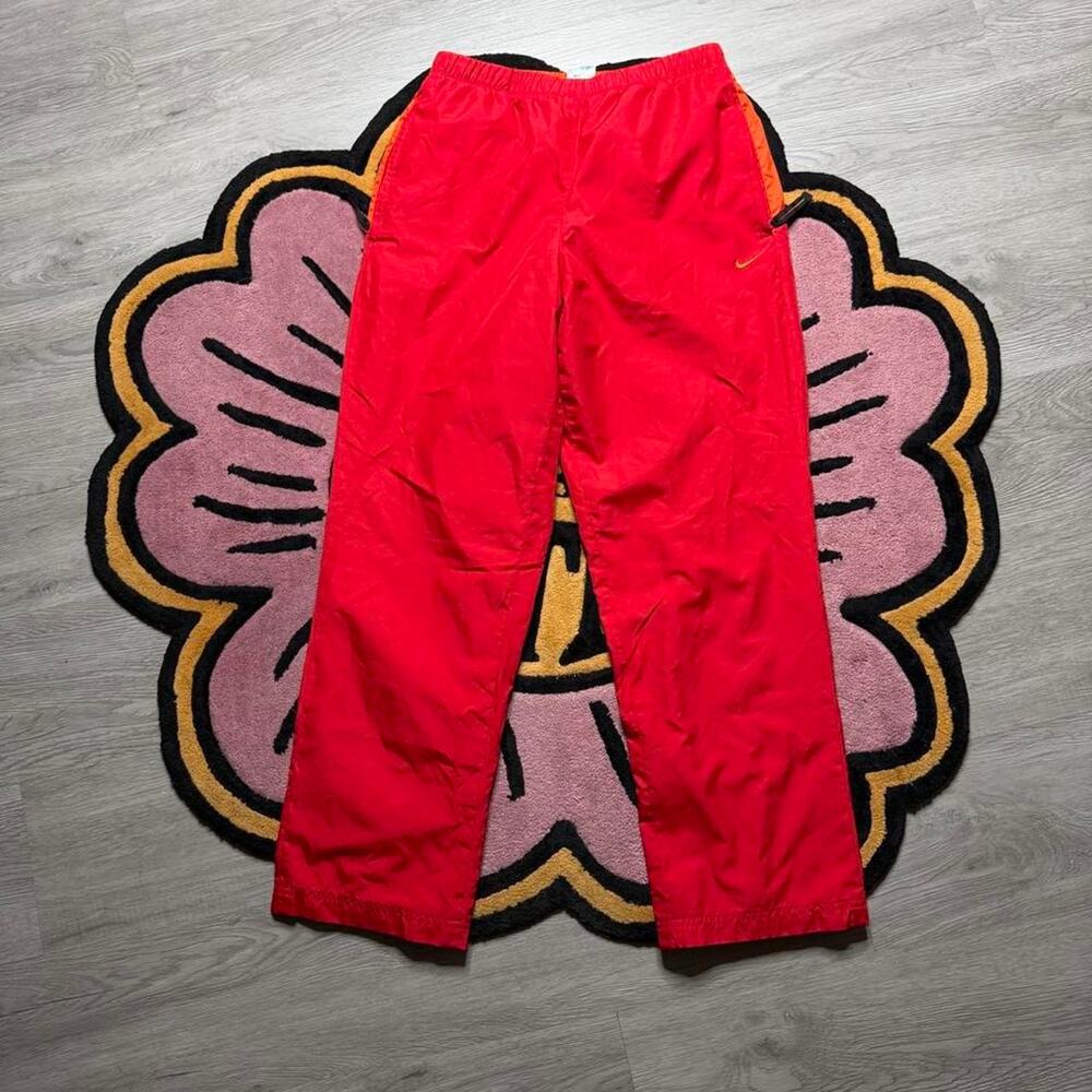 Vintage Y2K Nike Embroidered Logo Track Pants Size Medium Women's